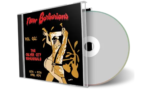 Artwork Cover of The New Barbarians Compilation CD Culver City Rehearsals Soundboard