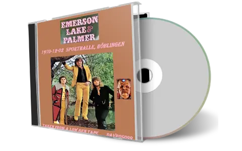 Artwork Cover of Elp 1970-12-02 CD Boeblingen Audience