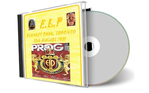 Artwork Cover of Elp 1971-08-12 CD Toronto Audience