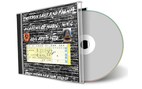 Artwork Cover of Elp 1972-04-10 CD New York City Audience