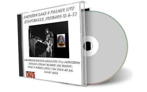 Artwork Cover of Elp 1973-04-12 CD Freiburg Audience