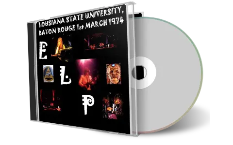 Artwork Cover of Elp 1974-03-01 CD Baton Rouge Audience