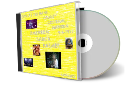Artwork Cover of Elp 1977-06-09 CD Madison Audience