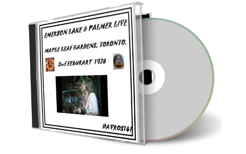 Artwork Cover of Elp 1978-02-02 CD Toronto Audience