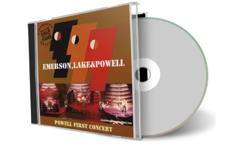 Artwork Cover of Elp 1986-08-15 CD Powell First Concert Audience