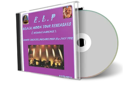 Artwork Cover of Elp 1992-07-21 CD Philadelpiha Audience