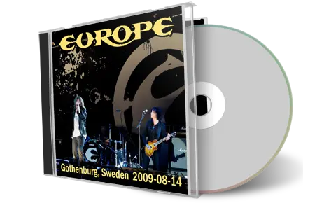 Artwork Cover of Europe 2009-08-14 CD Gothenburg Audience