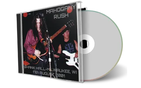 Artwork Cover of Frank Marino Mahogany Rush 2001-08-17 CD Milwaukee Audience