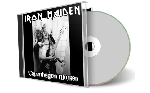 Artwork Cover of Iron Maiden 1980-10-11 CD Copenhagen Audience