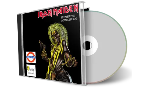 Artwork Cover of Iron Maiden 1981-01-22 CD Bremen Soundboard