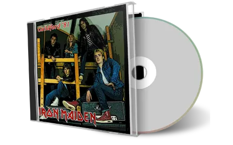 Artwork Cover of Iron Maiden 1981-02-26 CD Guildford Audience