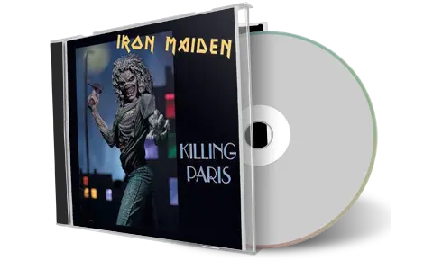 Artwork Cover of Iron Maiden 1981-03-21 CD Paris Audience