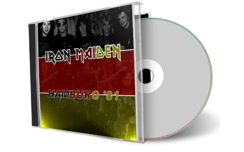 Artwork Cover of Iron Maiden 1981-05-03 CD Hamburg Audience