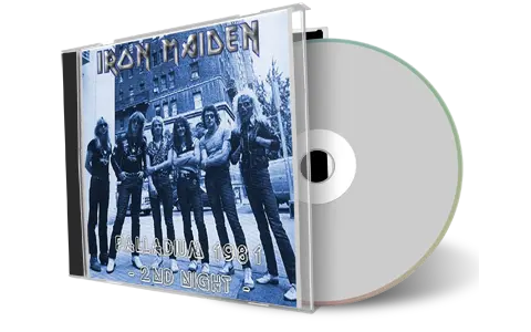 Artwork Cover of Iron Maiden 1981-07-22 CD New York Audience