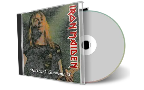 Artwork Cover of Iron Maiden 1981-08-15 CD Stuttgart Audience