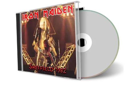 Artwork Cover of Iron Maiden 1982-03-17 CD Sheffield Audience