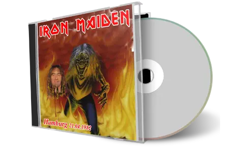 Artwork Cover of Iron Maiden 1982-04-21 CD Hamburg Audience