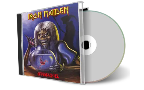 Artwork Cover of Iron Maiden 1982-04-28 CD Offenbach Audience