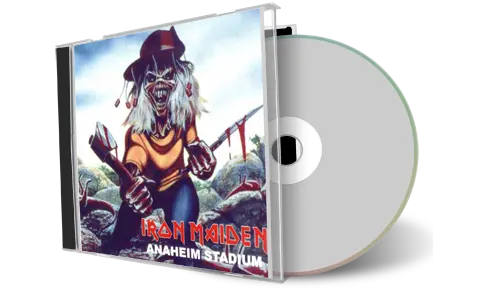 Artwork Cover of Iron Maiden 1982-07-17 CD Anaheim Audience