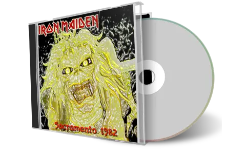Artwork Cover of Iron Maiden 1982-09-03 CD Sacramento Audience