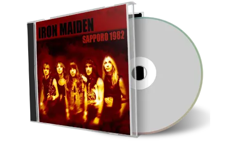 Artwork Cover of Iron Maiden 1982-12-08 CD Sapporo Audience