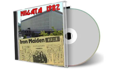 Artwork Cover of Iron Maiden 1982-12-10 CD Niigata Audience