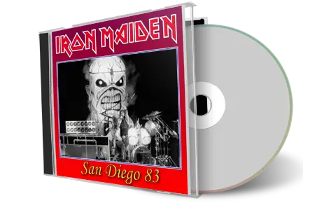 Artwork Cover of Iron Maiden 1983-07-08 CD San Diego Audience