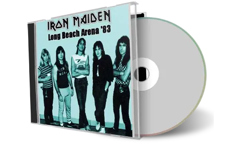 Artwork Cover of Iron Maiden 1983-07-09 CD Long Beach Audience