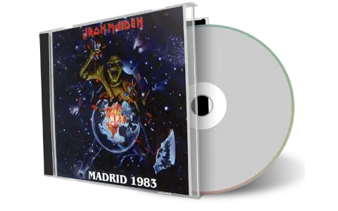 Artwork Cover of Iron Maiden 1983-11-25 CD Madrid Audience