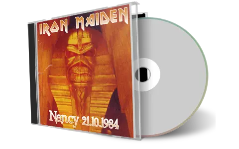 Artwork Cover of Iron Maiden 1984-10-21 CD Nancy Audience