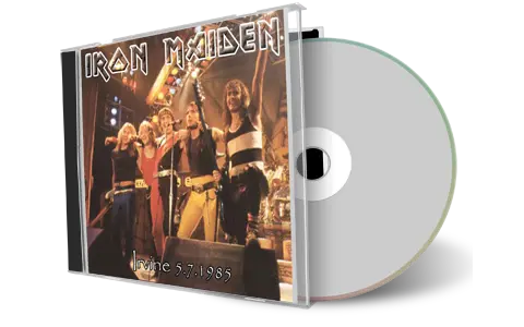 Artwork Cover of Iron Maiden 1985-07-05 CD Irvine Audience