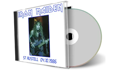 Artwork Cover of Iron Maiden 1986-10-04 CD St Austell Audience