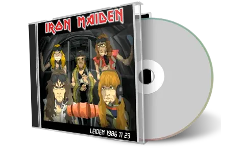 Artwork Cover of Iron Maiden 1986-11-23 CD Leiden Audience
