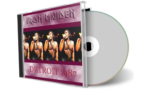 Artwork Cover of Iron Maiden 1987-03-18 CD Detroit Audience
