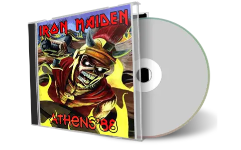 Artwork Cover of Iron Maiden 1988-09-13 CD Athens Audience