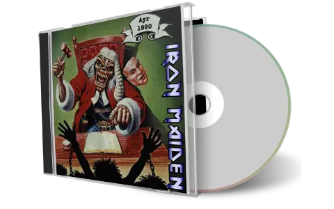 Artwork Cover of Iron Maiden 1990-09-30 CD Ayr Audience
