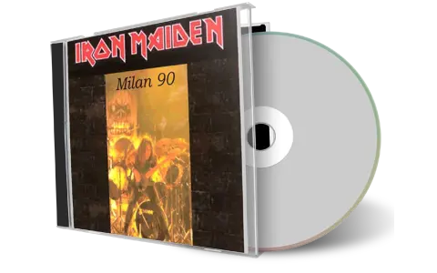 Artwork Cover of Iron Maiden 1990-11-18 CD Milan Audience