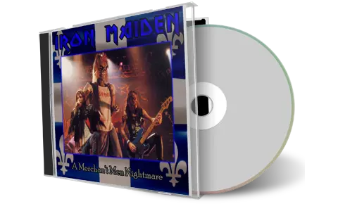 Artwork Cover of Iron Maiden 1991-01-16 CD Quebec Audience