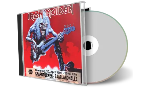 Artwork Cover of Iron Maiden 1993-04-20 CD Saarbruecken Audience