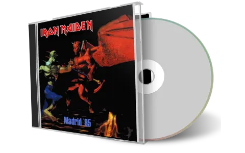 Artwork Cover of Iron Maiden 1995-11-21 CD Madrid Audience