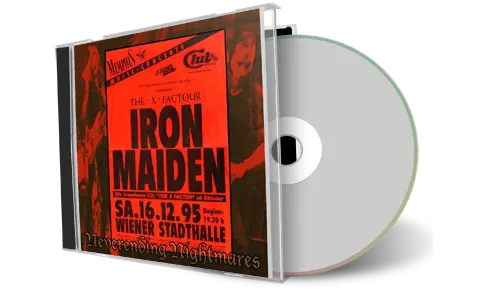 Artwork Cover of Iron Maiden 1995-12-16 CD Vienna Audience