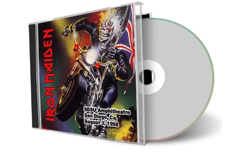 Artwork Cover of Iron Maiden 1998-08-03 CD San Diego Audience