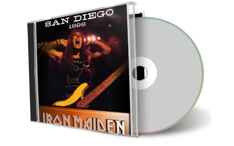Artwork Cover of Iron Maiden 1998-08-04 CD San Diego Audience