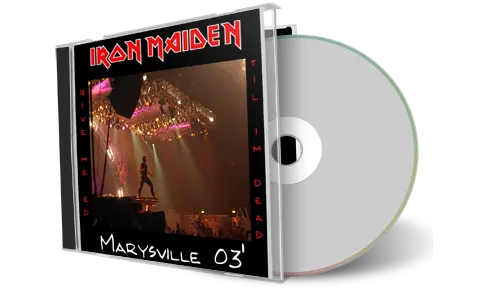 Artwork Cover of Iron Maiden 2003-08-30 CD Marysville Audience