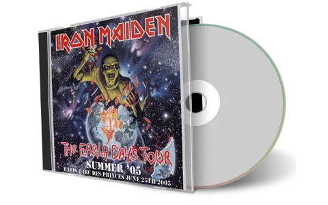 Artwork Cover of Iron Maiden 2005-06-25 CD Paris Audience