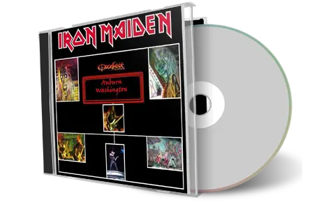 Artwork Cover of Iron Maiden 2005-08-11 CD Auburn Audience