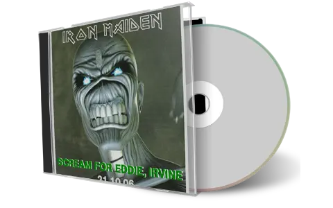 Artwork Cover of Iron Maiden 2006-10-21 CD Irvine Audience