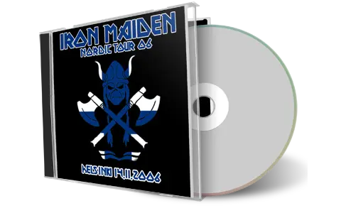 Artwork Cover of Iron Maiden 2006-11-14 CD Helsinki Audience