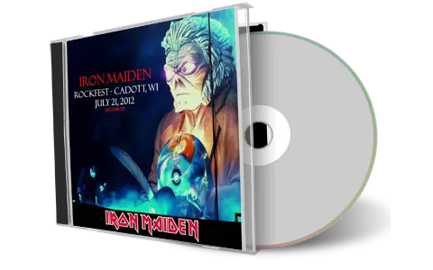 Artwork Cover of Iron Maiden 2012-07-21 CD Cadott Audience