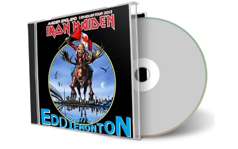 Artwork Cover of Iron Maiden 2012-07-27 CD Edmonton Audience